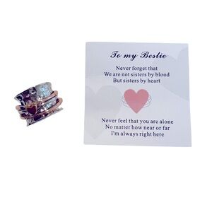 🎁New! To My Bestie Ring Size 6